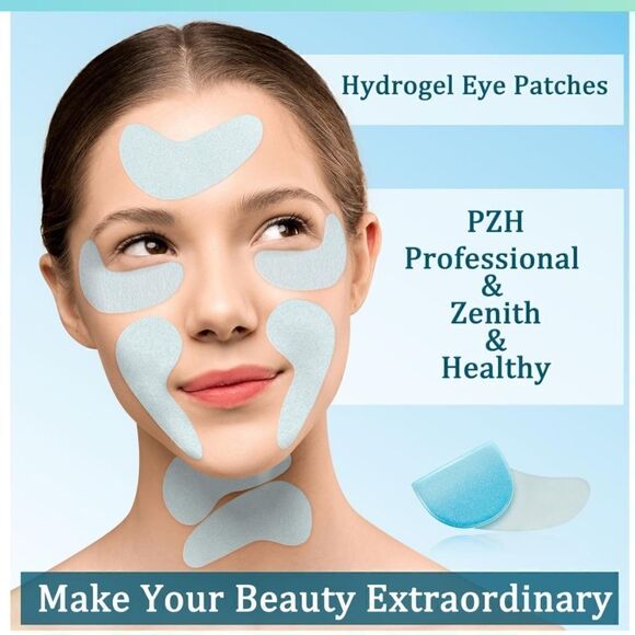 New! Under Eye Patches for Dark Circles, Eye Mask Gel - Reduce Puffiness & Lines - Picture 8 of 9